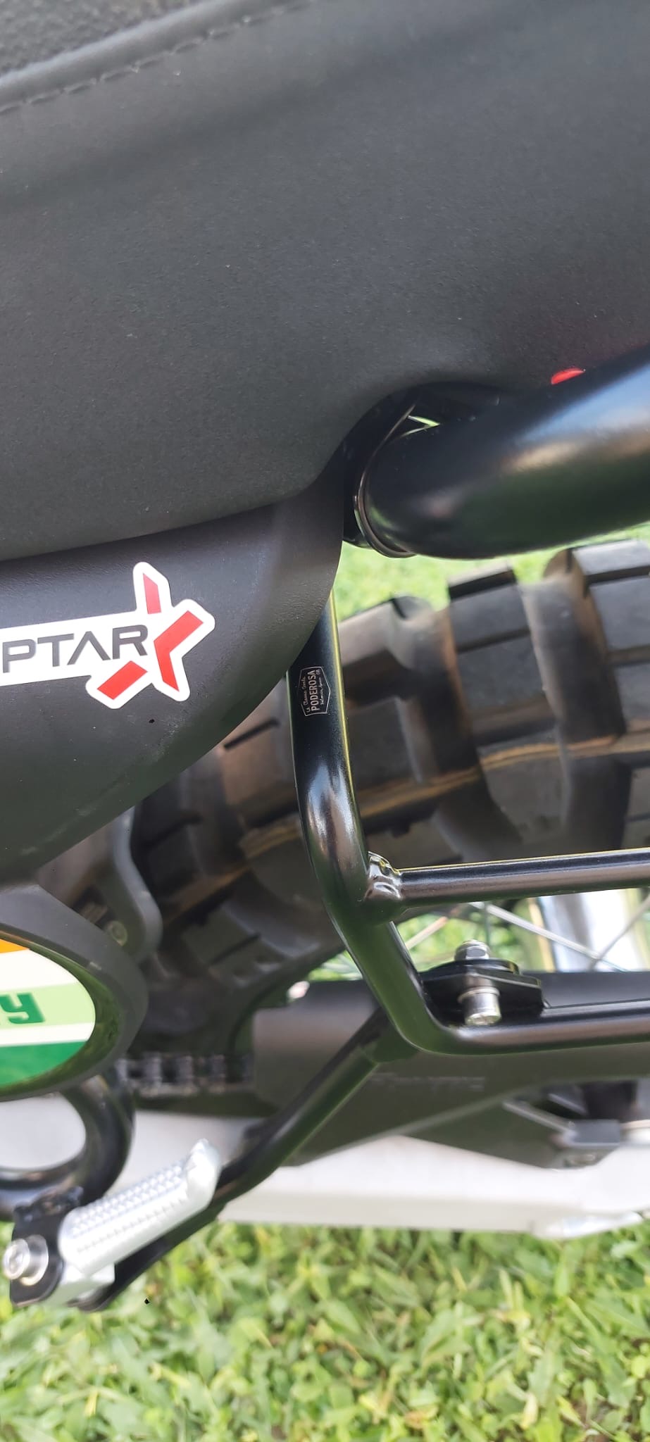 Fantic Caballero 500 rack logo