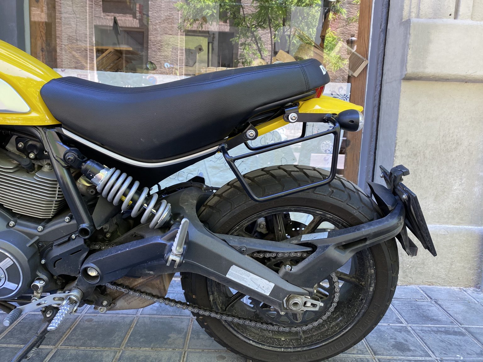 ducati scrambler passenger