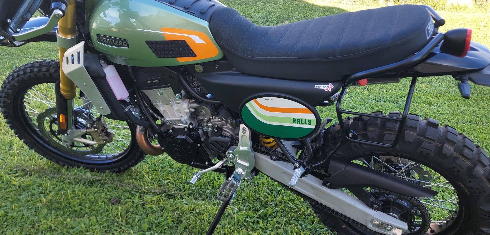 fantic caballero 500 rack full bike