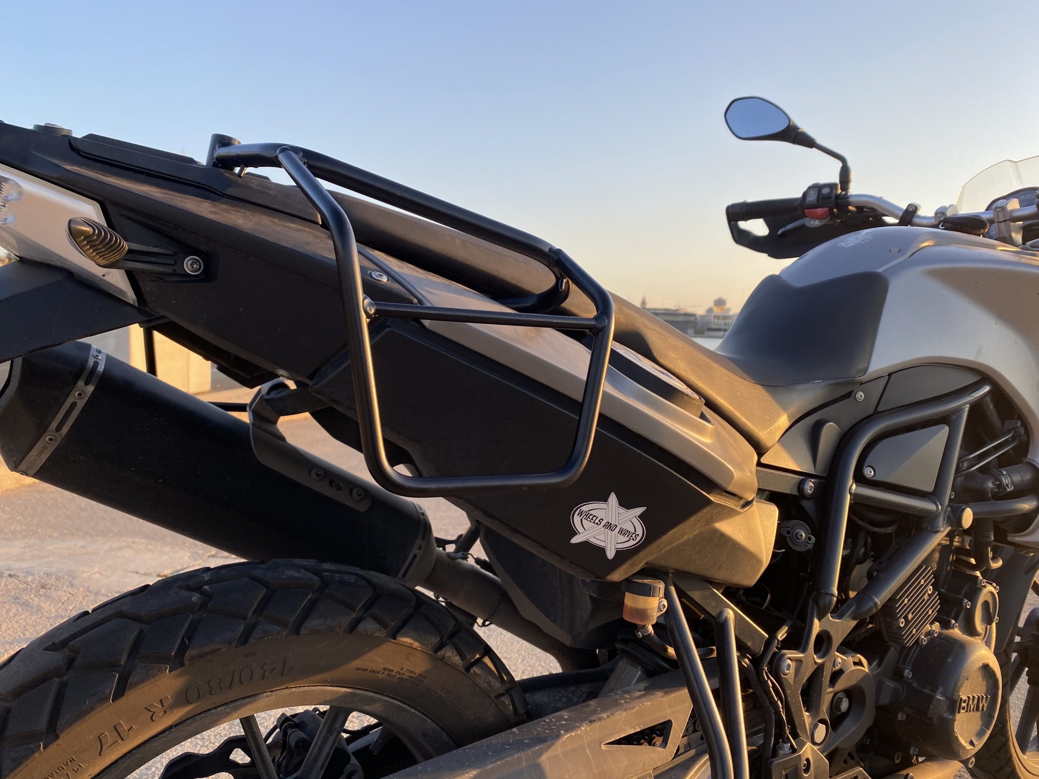 Saddlebag Supports (Both Sides) BMW F800gs- Satin Black - La Poderosa ...