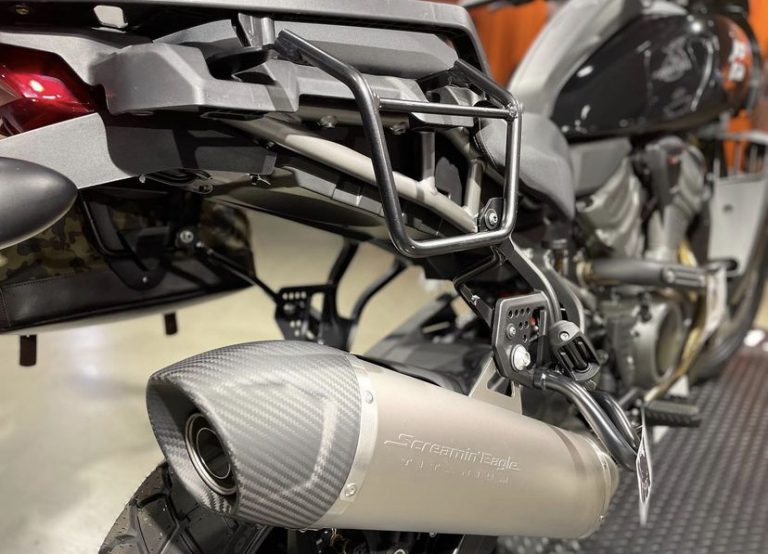 Hd Pan Am Rear Rack Saddlebag support Harley Davidson Pan America - La Poderosa Goods ...