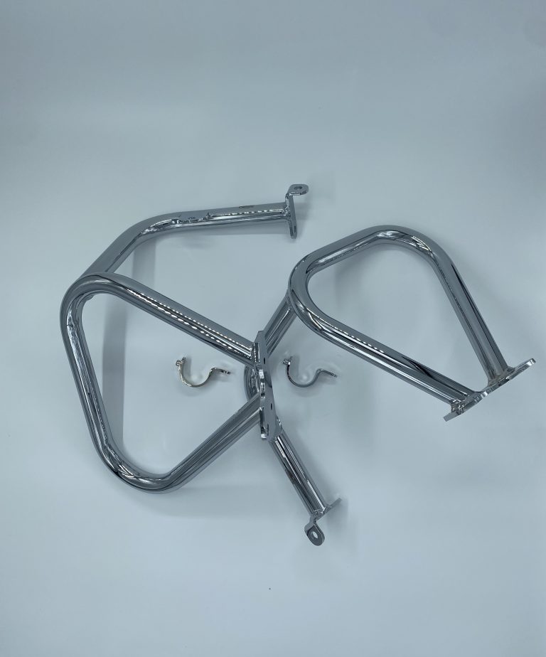 Bmw R80 g/s crash bar Gigi Krauser style satin black unpainted with ...