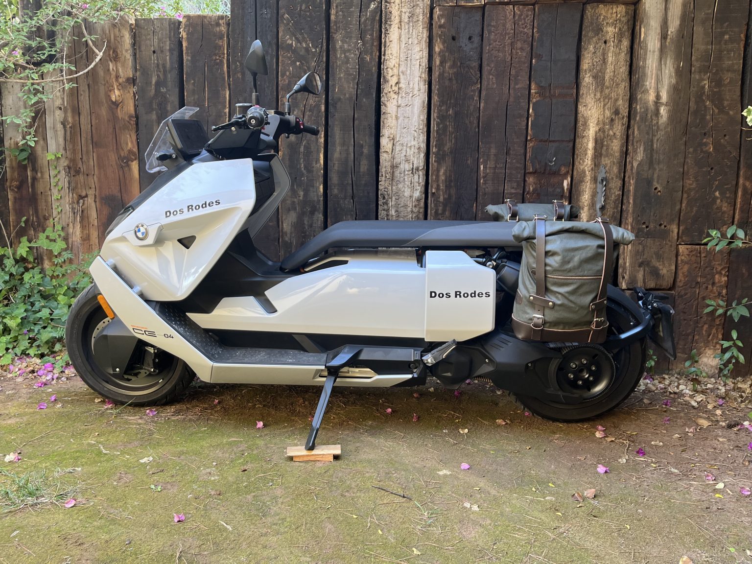 Full set Rear luggage carrier and racks for saddlebags Bmw CE 04 satin ...