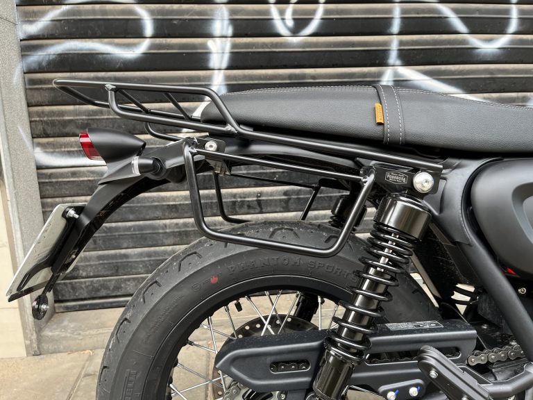 Full set Rear luggage carrier and racks for saddlebags Brixton Cromwell ...