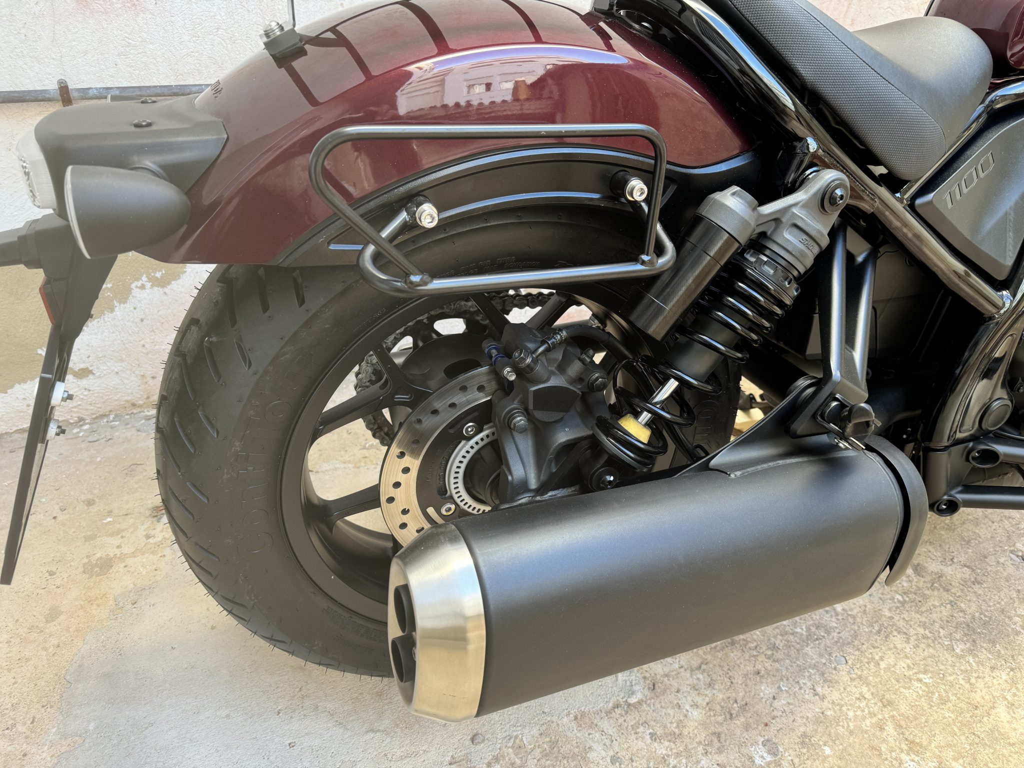 JJMT-FACTORY Heavy Duty Luggage Rack Bracket For Honda Rebel 1100 CMX1100 2021-2025