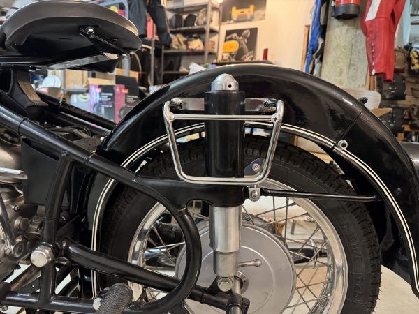 Bmw R45 Rack Heavy duty saddlebag rack (Both Sides) chrome solo mode BMW R50 , R69 ...